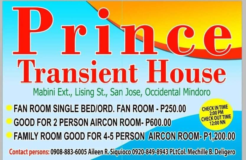Prince Transient House San José Exterior foto